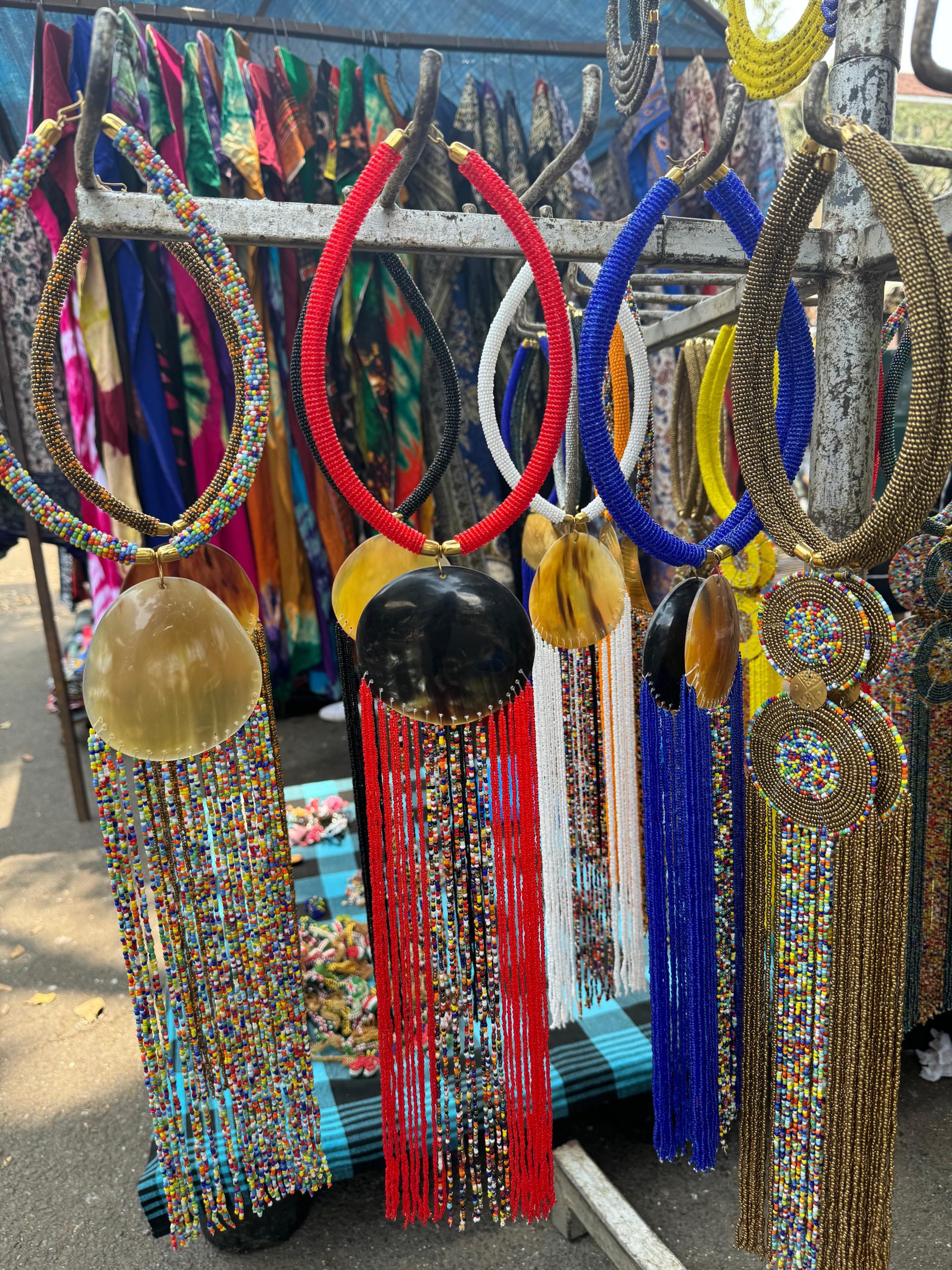 Traditional African Beaded Necklace - Image 4