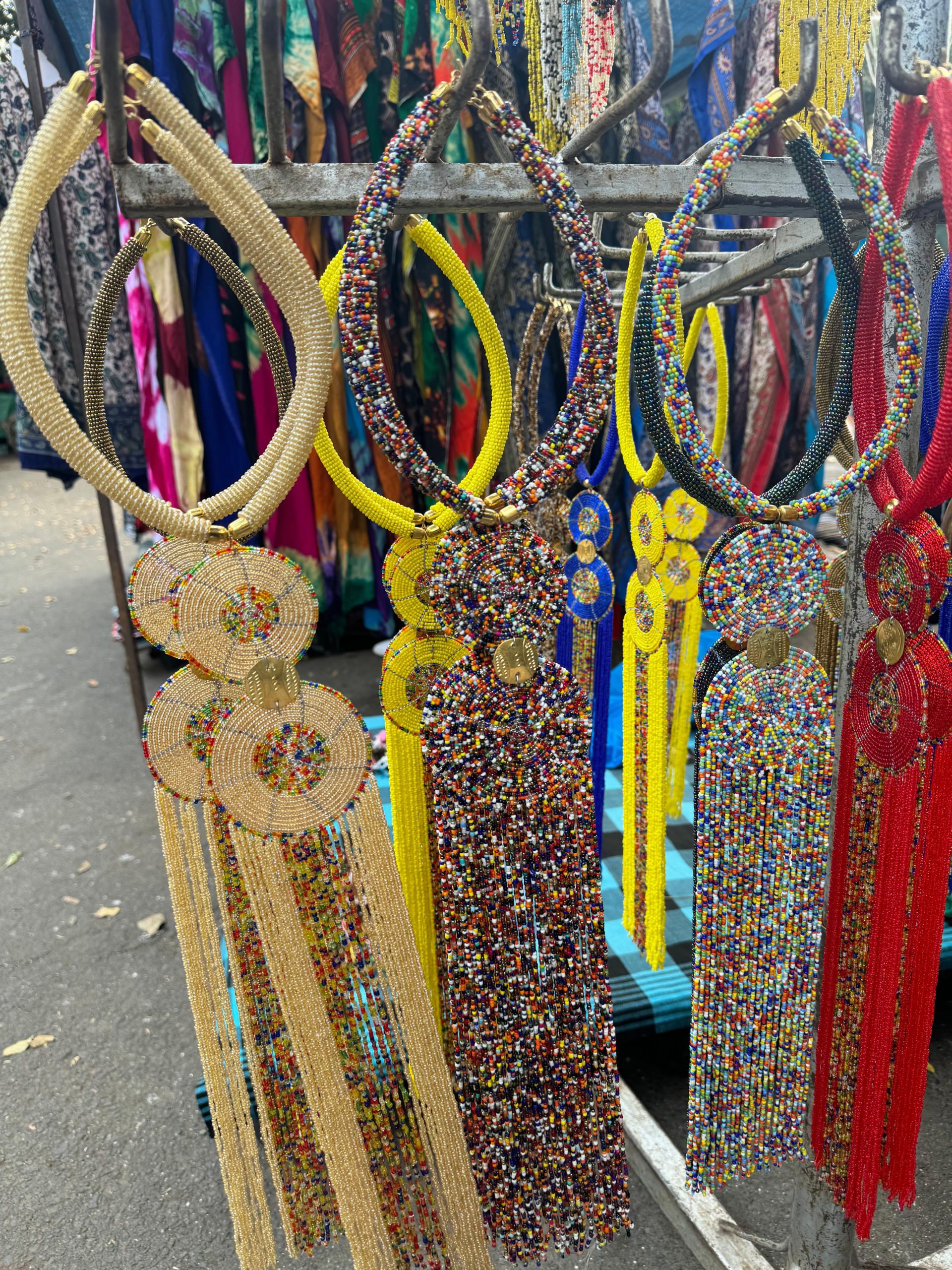 Traditional African Beaded Necklace - Image 2