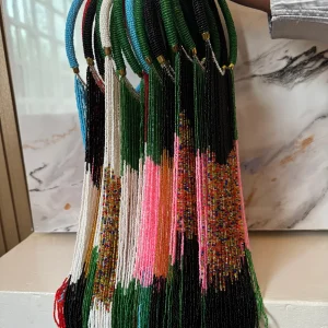 African Maasai Beaded Collar Necklace